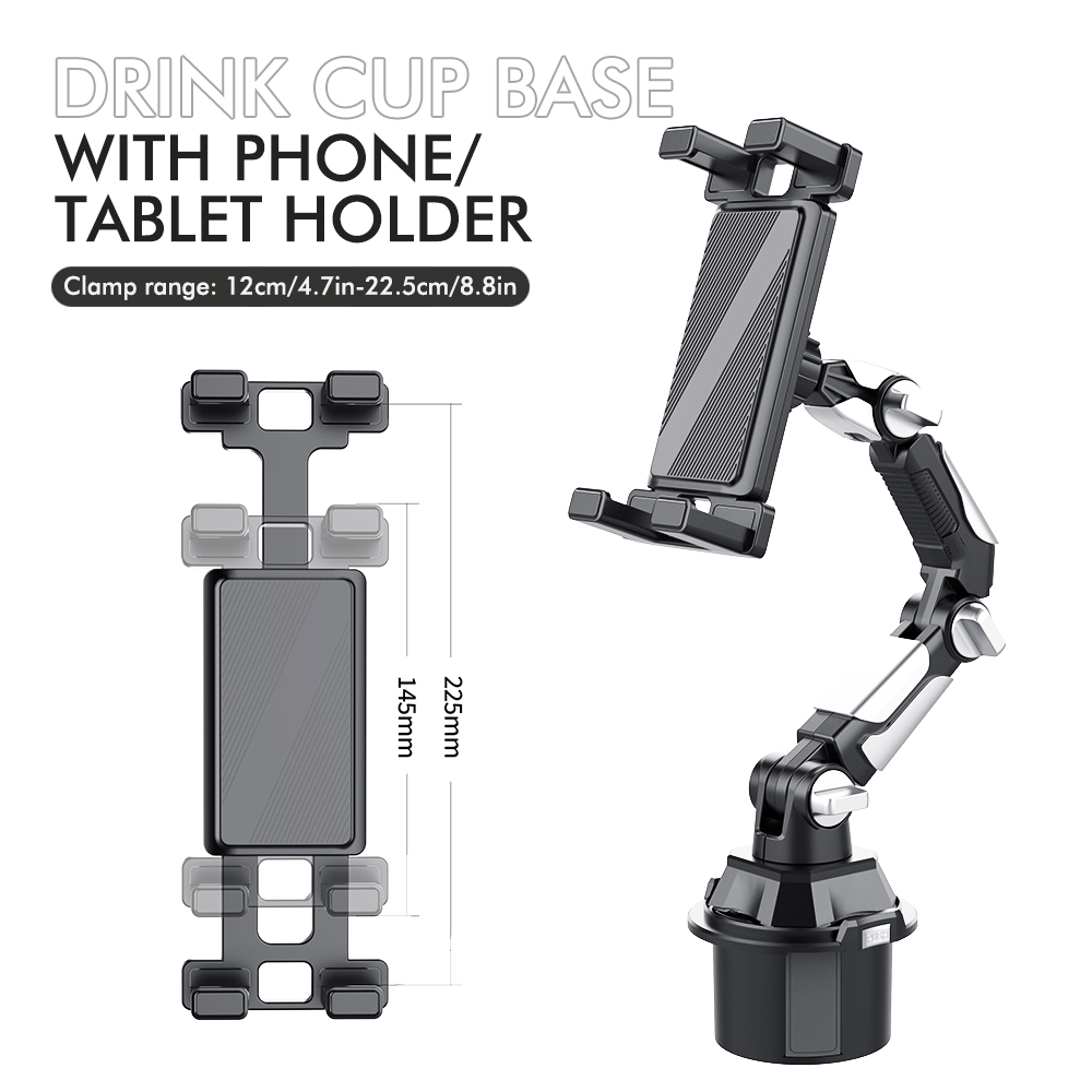 Tablet Car Mount - Car Cup Holder Car in-car Water