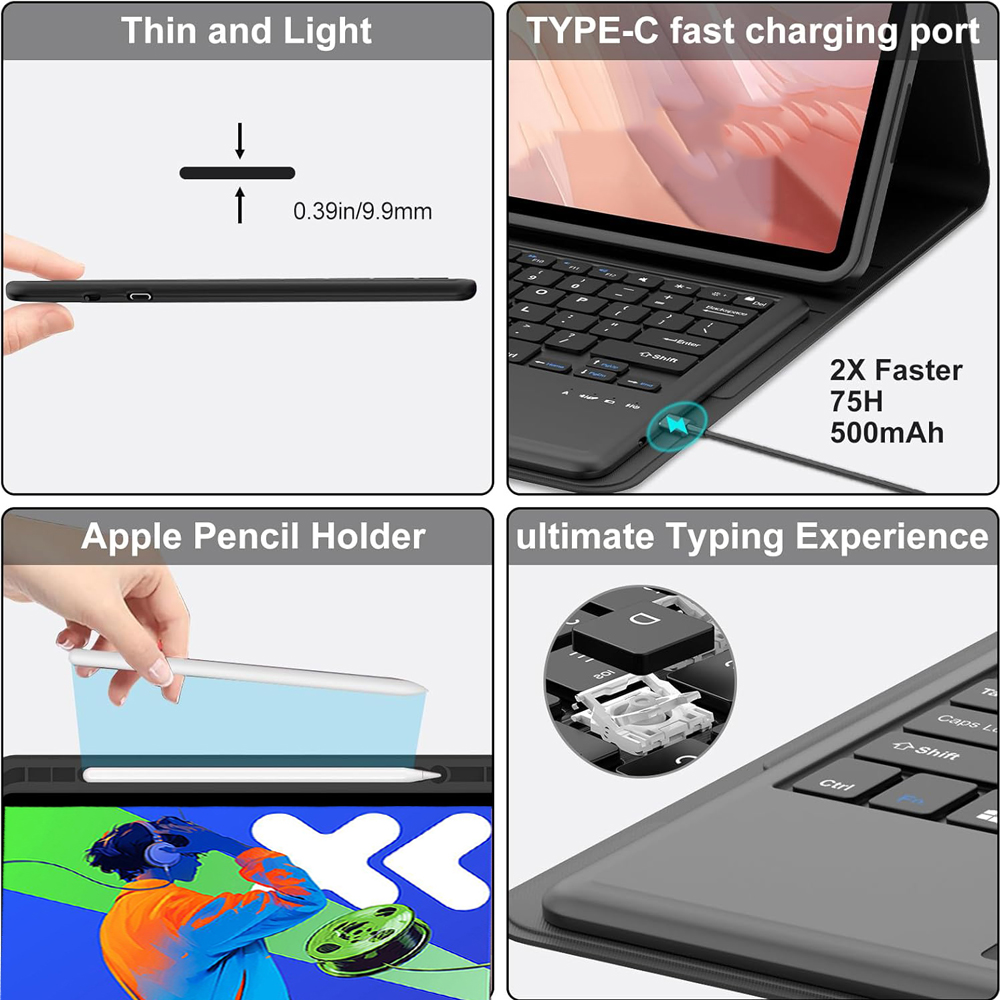Case for Lenovo Xiaoxin Pad Pr - огляд і ціна Lenovo Tablet With Accessories