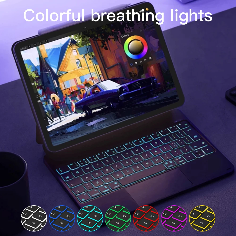 READYYEAH Magic Keyboard For i - огляд і ціна Magnetic Case Smart