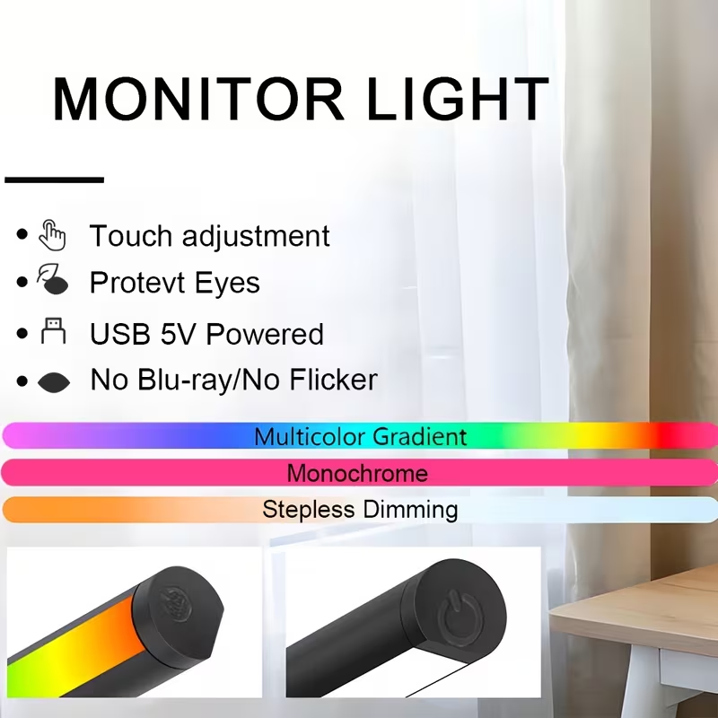 Computer Monitor Light Bar for - огляд і ціна Tablet Accessories Aesthetic