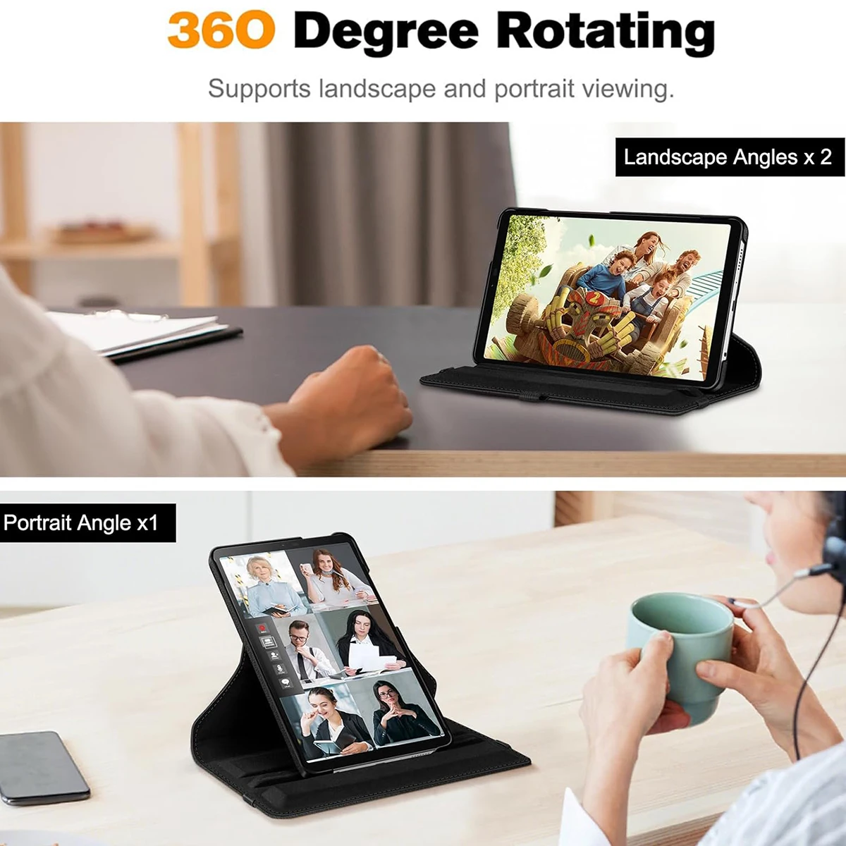 Rotating Case for Samsung Gala - огляд і ціна Samsung Tablet A9 Accessories
