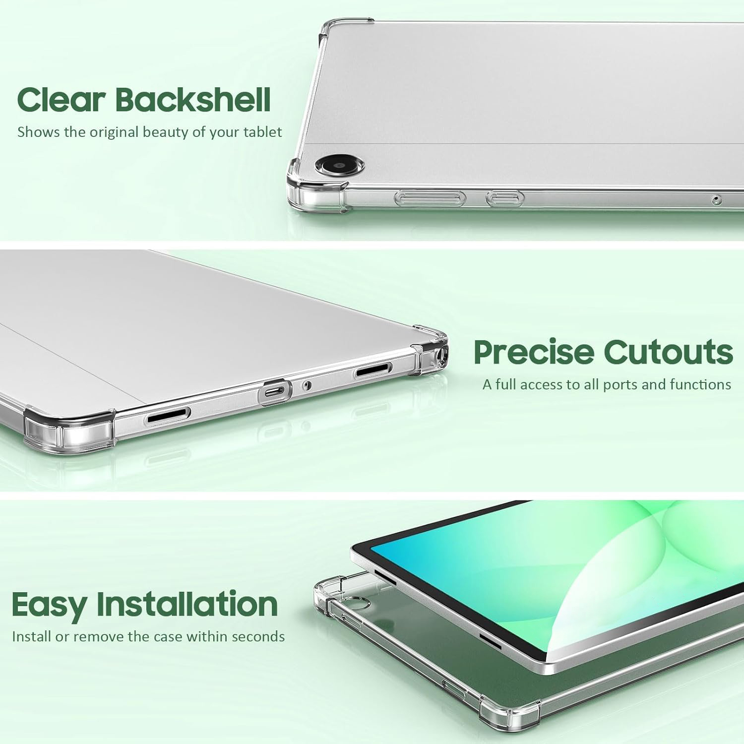 Case for Samsung Galaxy Tab A9 - огляд і ціна Samsung Tablet A9 Accessories