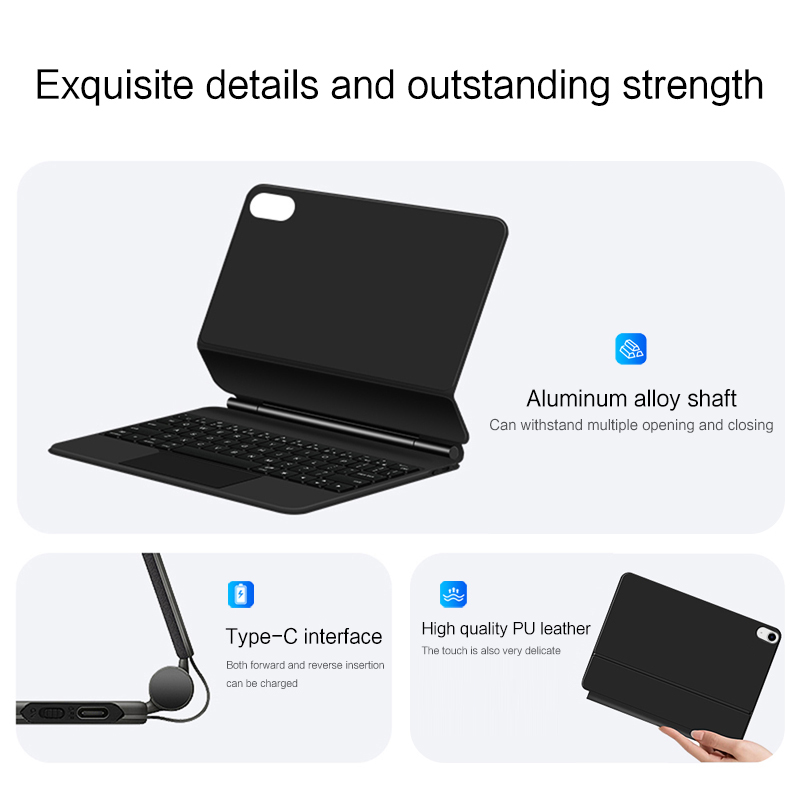 2026 Magic Keyboard for iPad 1 - огляд і ціна Magnetic Case Smart