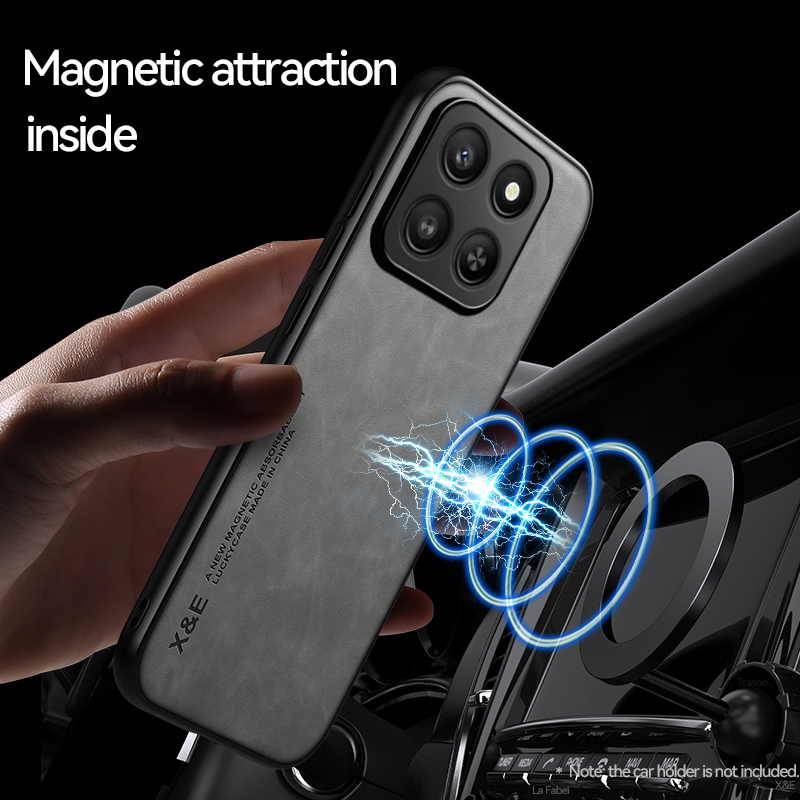 Luxury Leather Case for Honor  - огляд і ціна Magnetic Case Smart