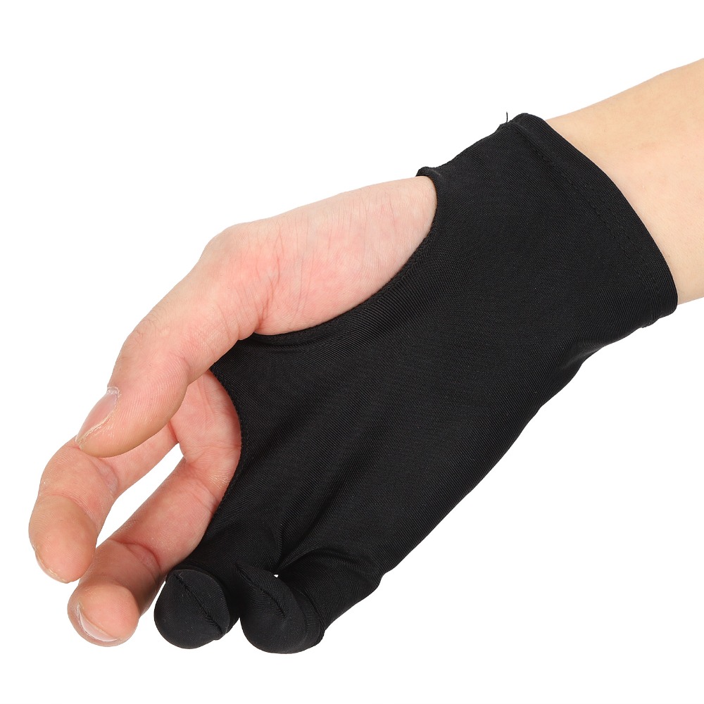 2pcs Durable Two-Finger Design - огляд і ціна Drawing Glove Artist