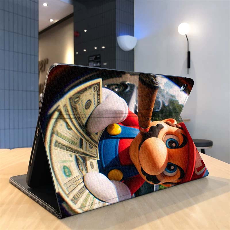 Cartoon M-Marios Art For Samsu - огляд і ціна Samsung Tablet A9 Accessories