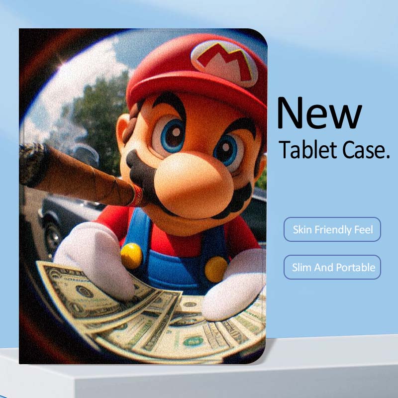 Cartoon M-Marios Art For Samsu - огляд і ціна Samsung Tablet A9 Accessories