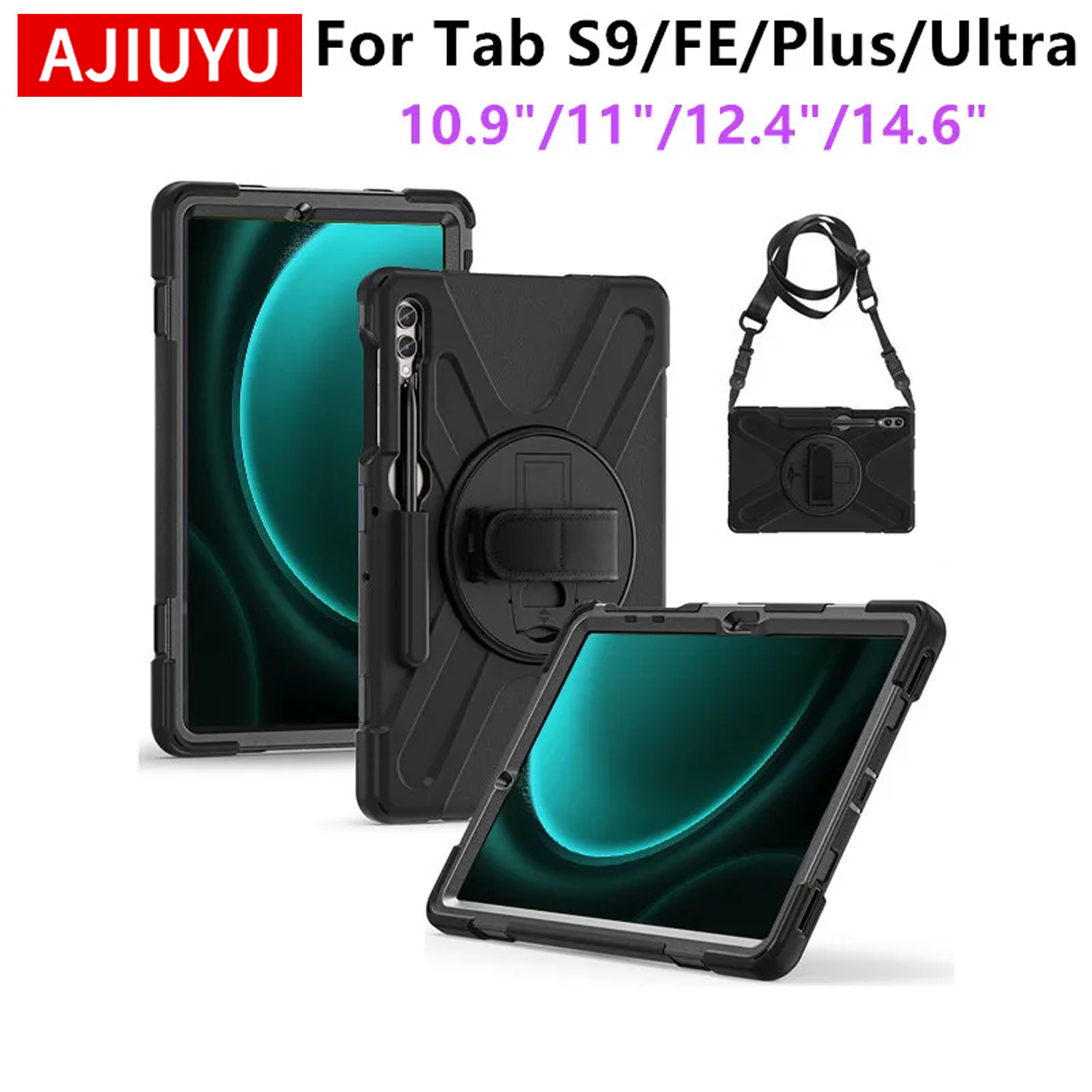 Heavy Duty Shockproof Case For - огляд і ціна Samsung Tablet A9 Accessories
