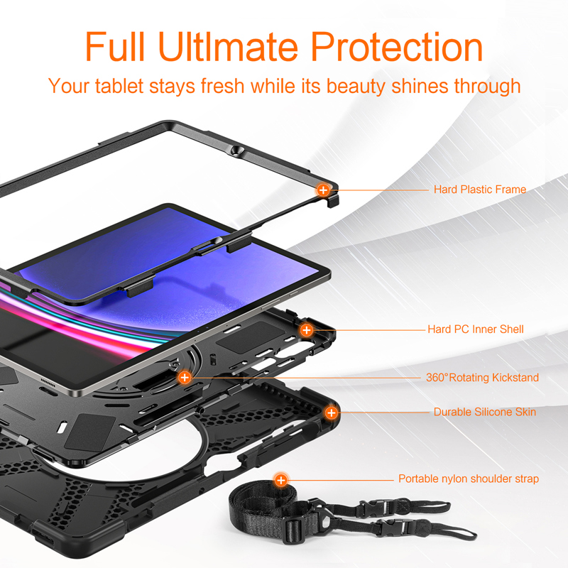 Heavy Duty Shockproof Case For - огляд і ціна Samsung Tablet A9 Accessories