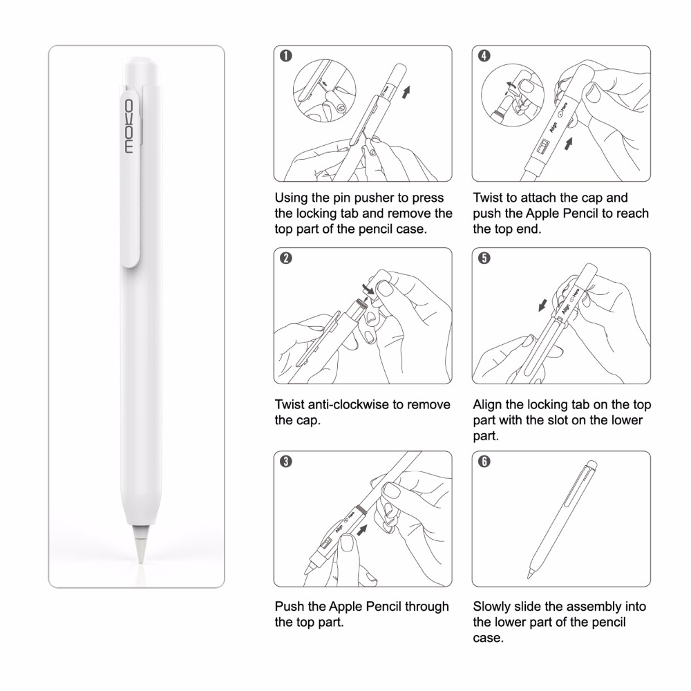 Moko Protective Case for Apple - огляд і ціна Tablet Pencil Accessories