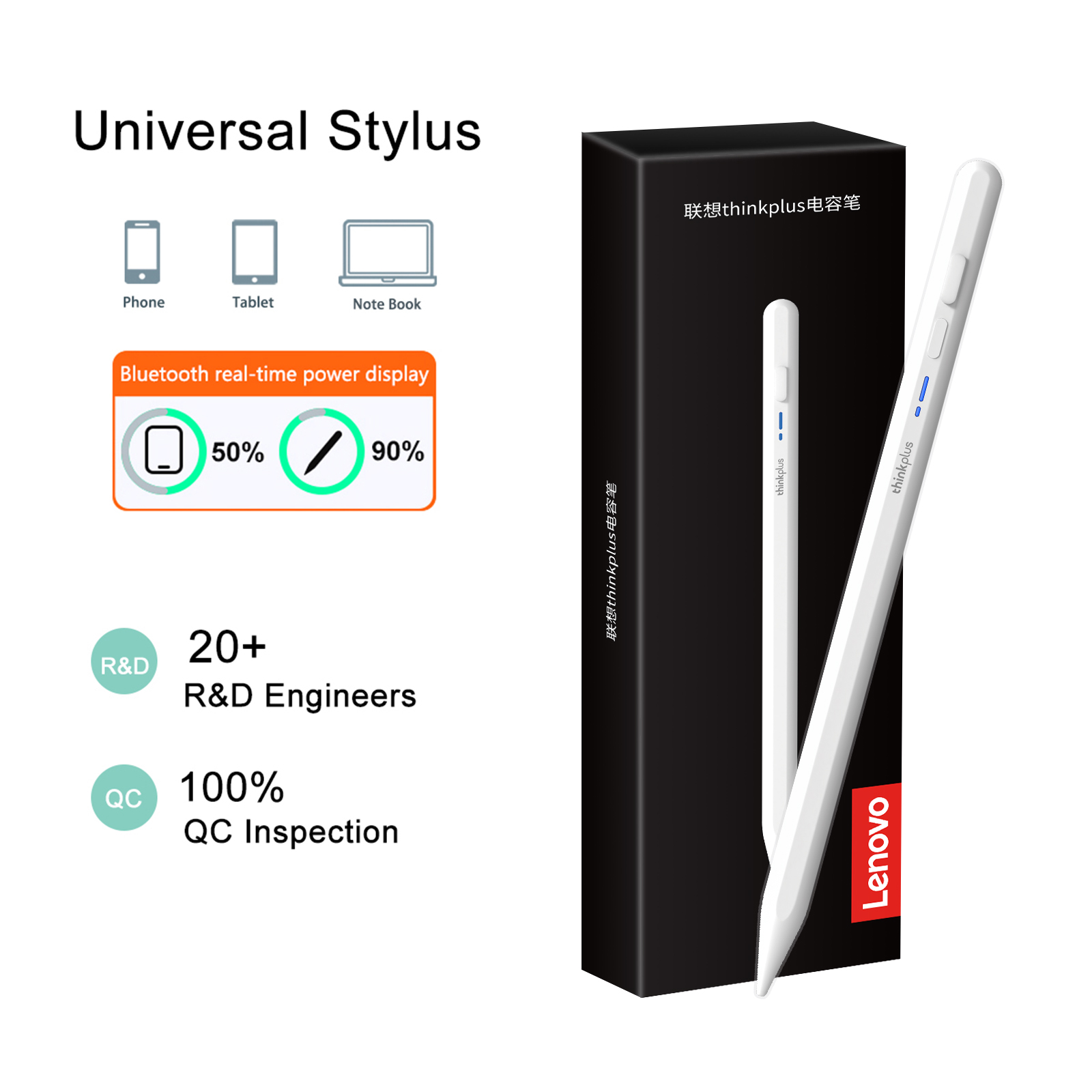 Lenovo Universal Stylus Pen fo - огляд і ціна Lenovo Tablet With Accessories