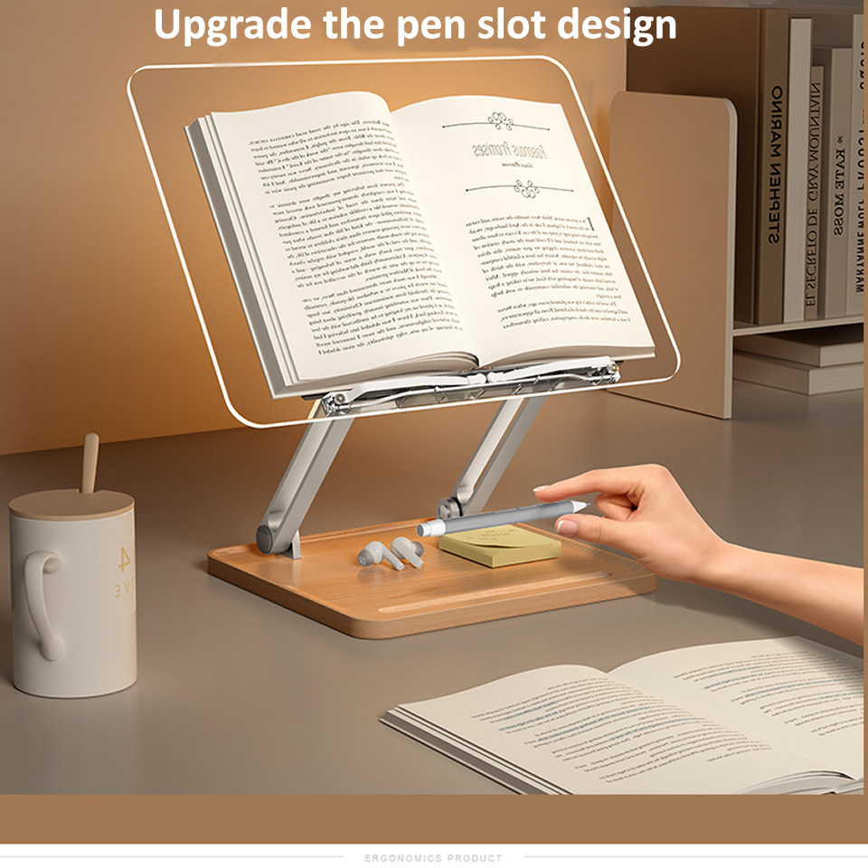 Wooden Reading Stand with Ligh - огляд і ціна Laptop Tablet Accessories