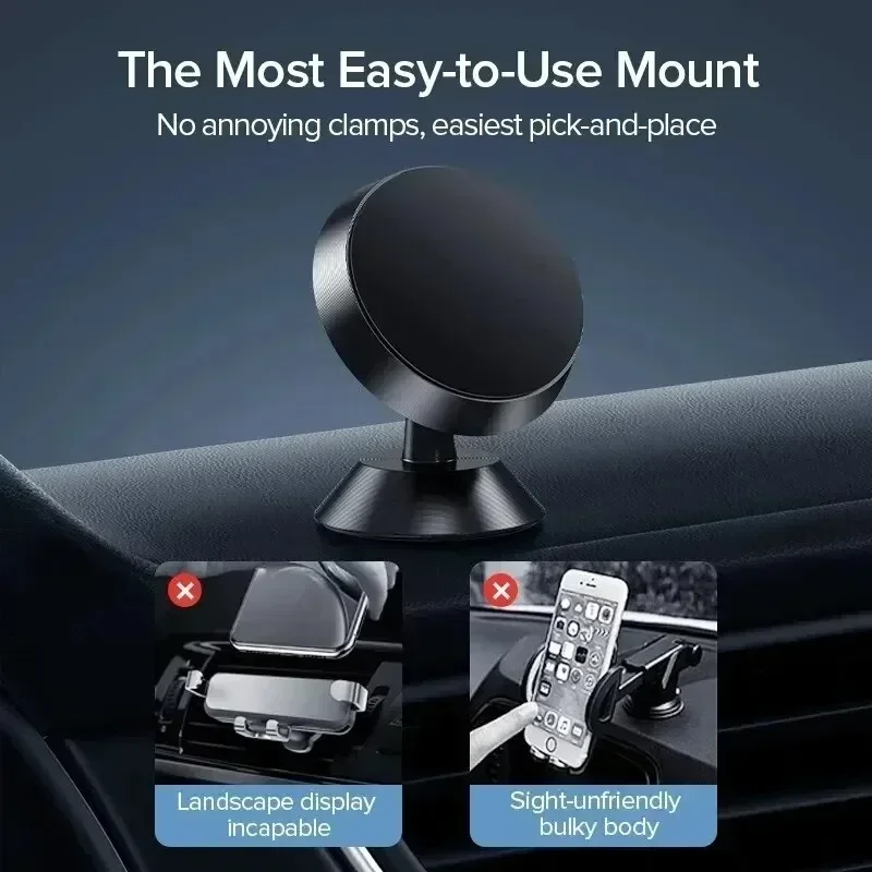 Magnetic Car Phone Holder Moun - огляд і ціна Tablet Car Mount
