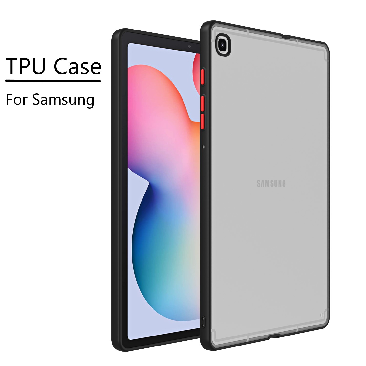 TPU Soft Back Case For Samsung - огляд і ціна Samsung Tablet A9 Accessories