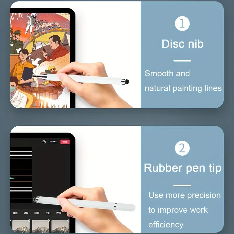 2in1 Stylus Pen Universal Draw - огляд і ціна Tablet Pencil Accessories