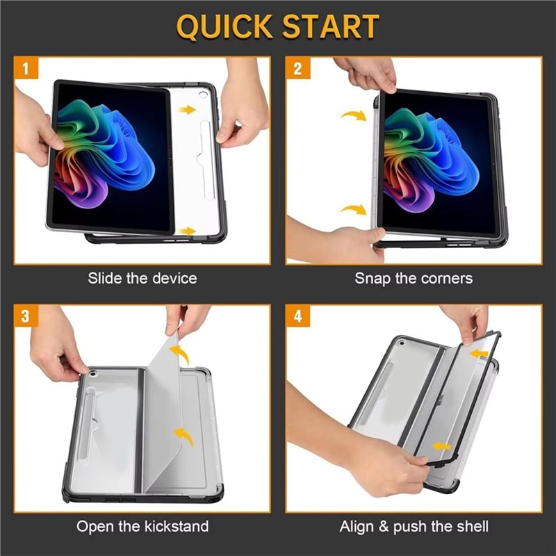 AT82-TPU Hard Flip Cover Case  - огляд і ціна Microsoft Tablet Accessories